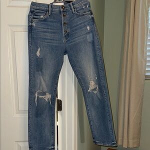 MOTHER Classic Blue Denim Jeans
